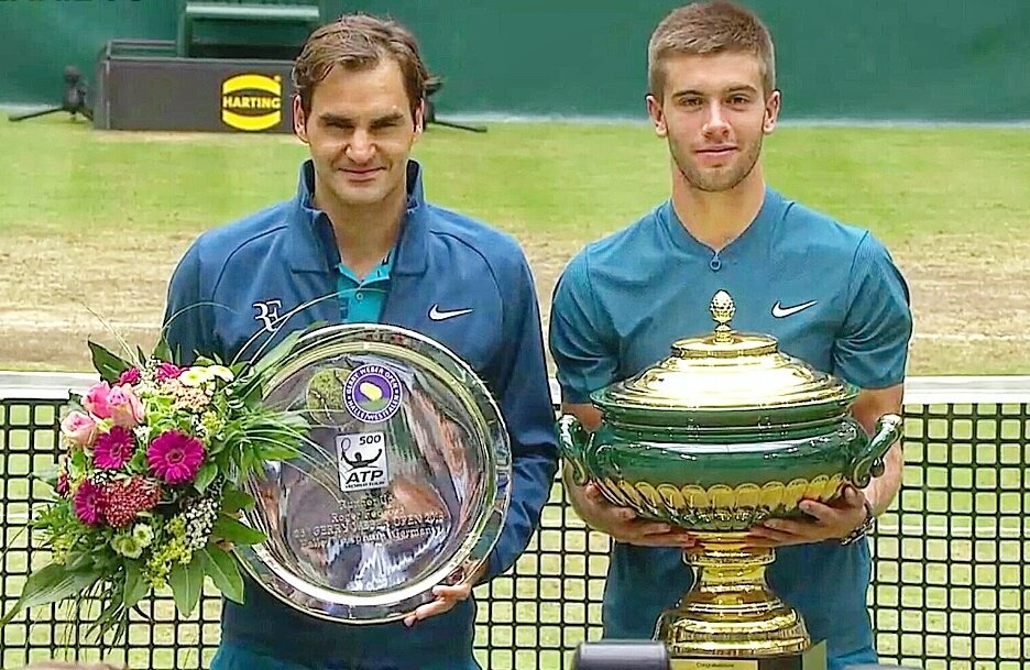 Highlights Chung ket Halle Open: Roger Federer 1-2 Borna Coric hinh anh