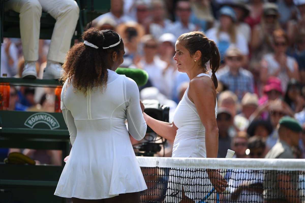 Highlights ban ket WImbledon: Serena Williams vs Julia Goerges hinh anh