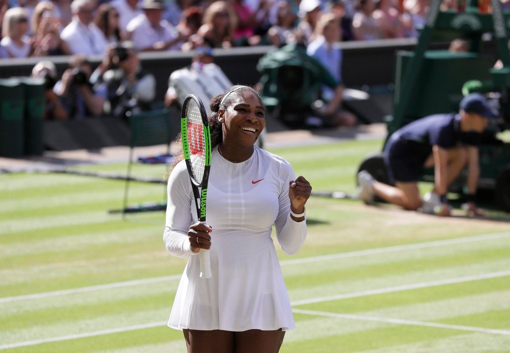Thang de Goerges, Serena Williams lan thu 10 vao chung ket Wimbledon hinh anh