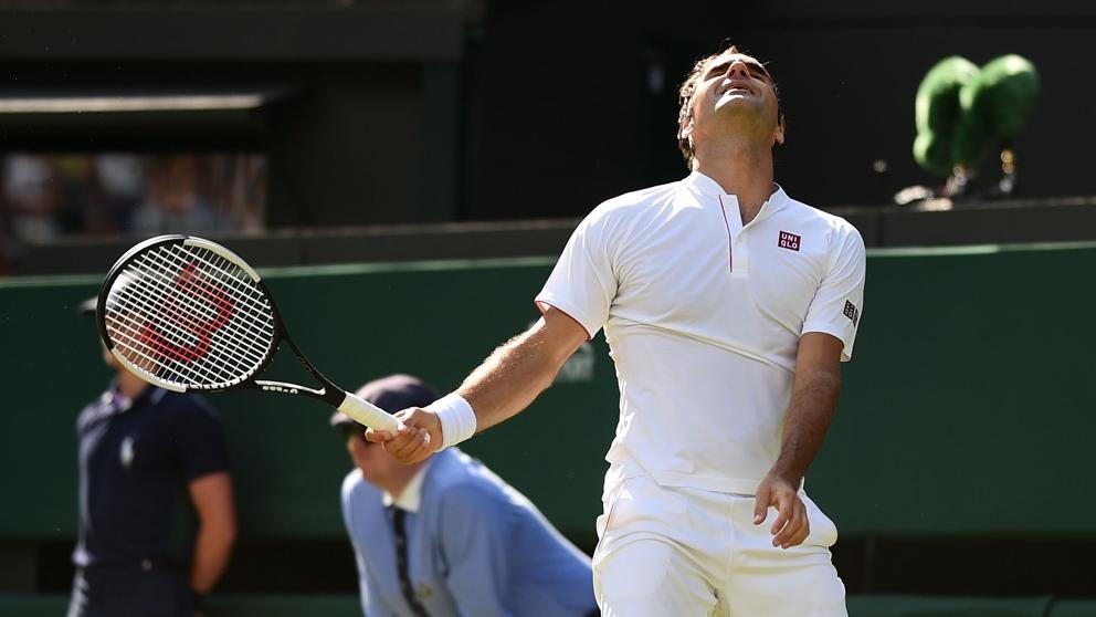 Federer thua soc tai tu ket Wimbledon truoc Anderson hinh anh