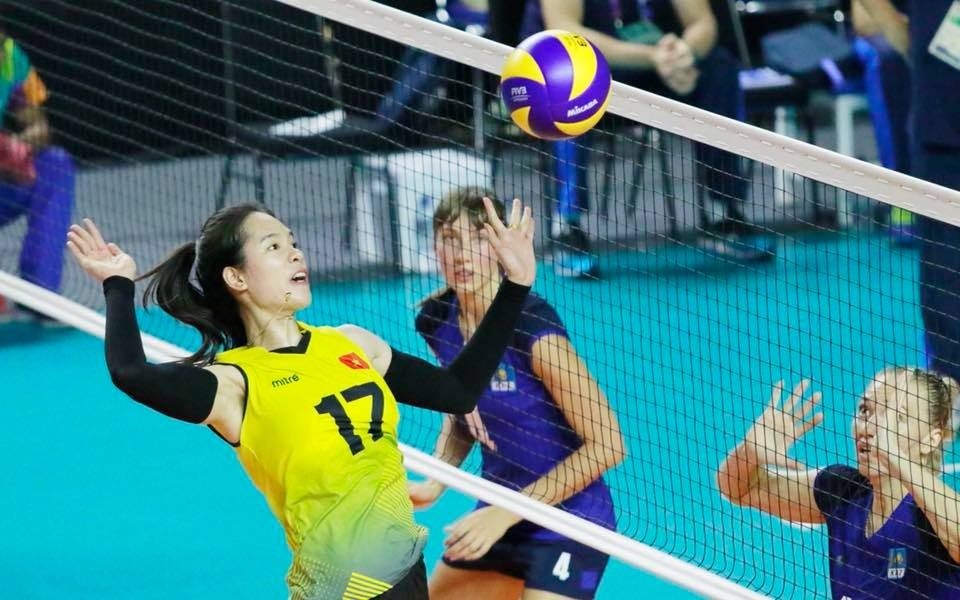 Bong chuyen nu Viet Nam tai ASIAD anh 2