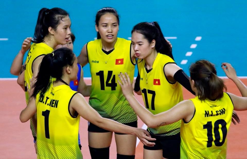 Bong chuyen nu Viet Nam xep hang 6 tai ASIAD hinh anh