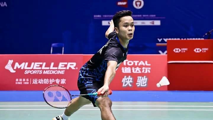 Sao trẻ Anthony Ginting cầu lông ảnh 1 Sao tre Anthony Ginting cau long anh 1