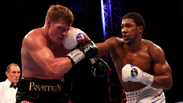 Anthony Joshua hạ knock out Alexander Povetkin ảnh 1 Anthony Joshua ha knock out Alexander Povetkin anh 1