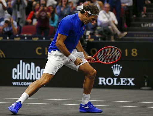 Doi chau Au vo dich Laver Cup anh 1