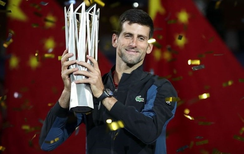 Djokovic vo dich Thuong Hai Masters, ap sat ngoi so 1 the gioi hinh anh