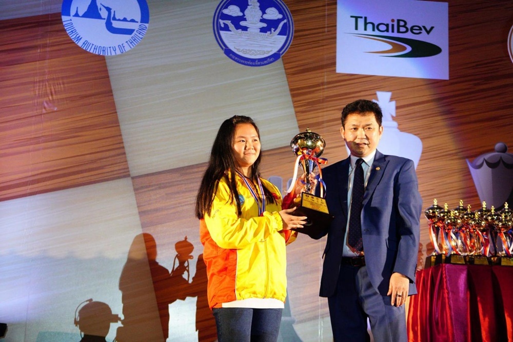 Bach Ngoc Thuy Duong vo dich co nhanh U16 the gioi hinh anh