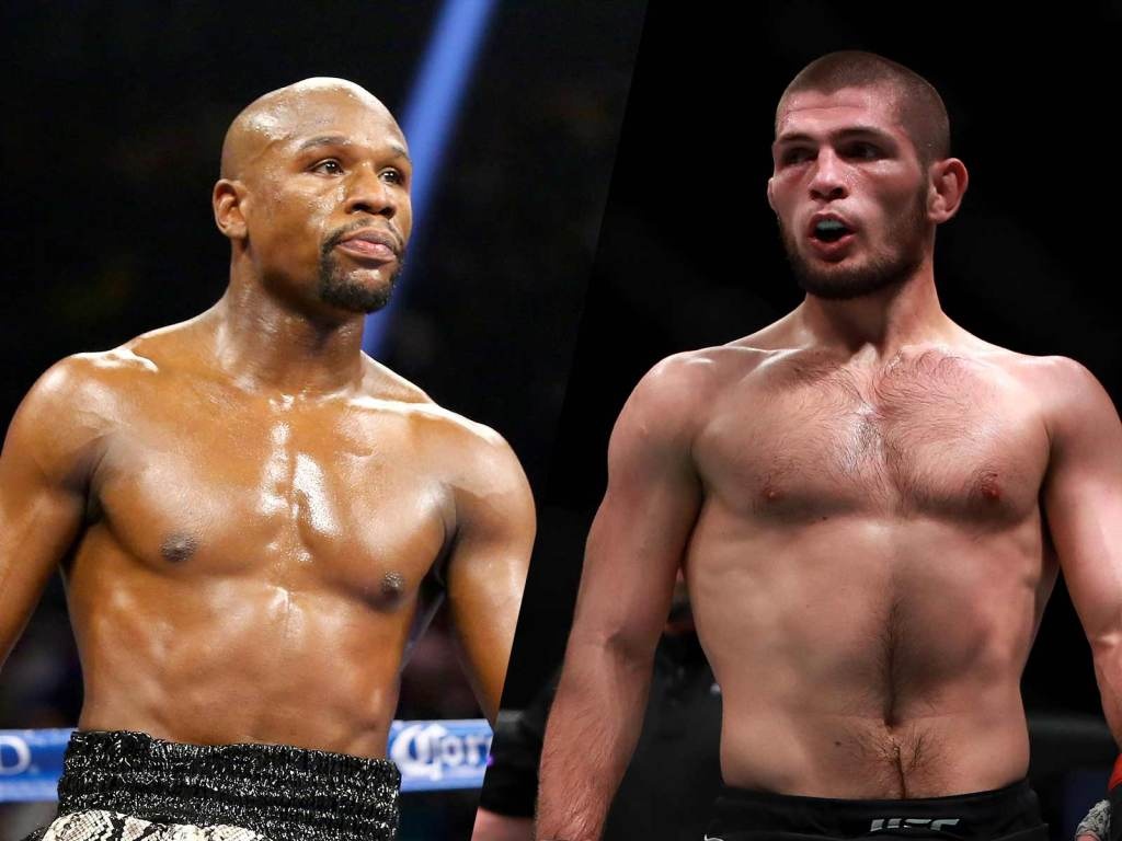 Chu tich UFC len tieng ve tran dau giua Khabib va Mayweather hinh anh