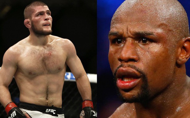 tran dau giua Mayweather vs Khabib anh 1