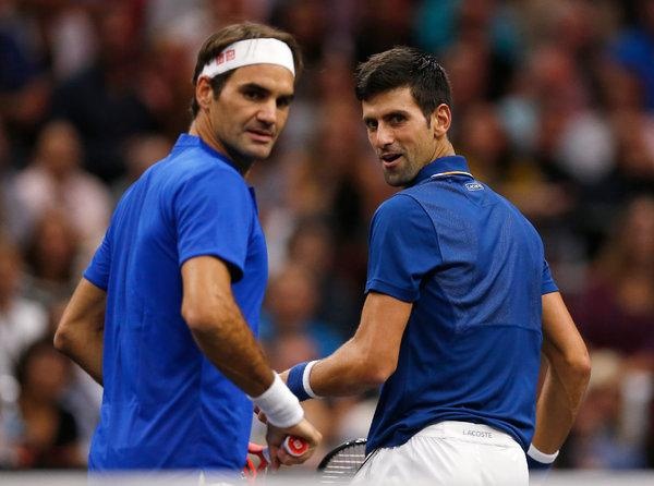 Federer dai chien Djokovic tai ban ket Paris Masters hinh anh