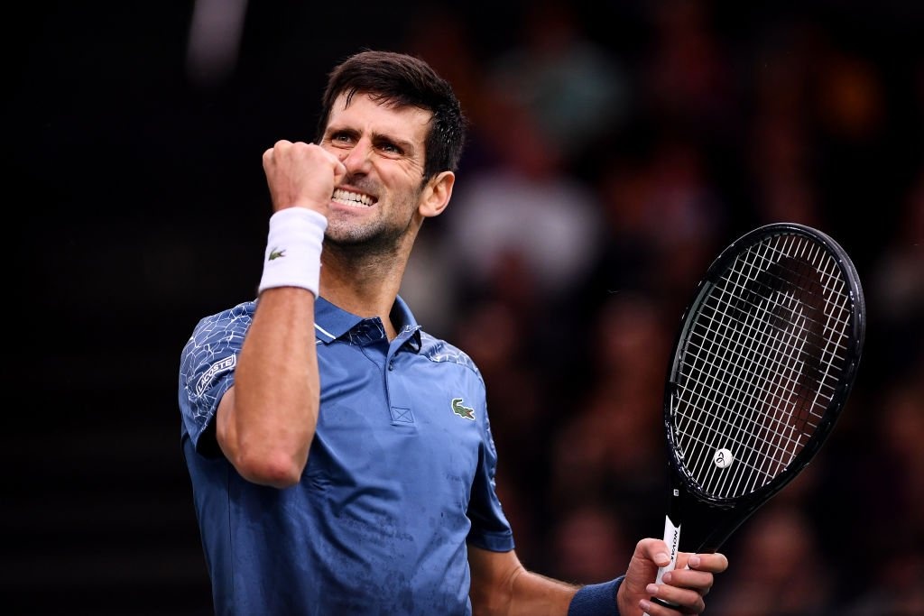 Thang kich tinh Federer, Djokovic vao chung ket Paris Masters hinh anh