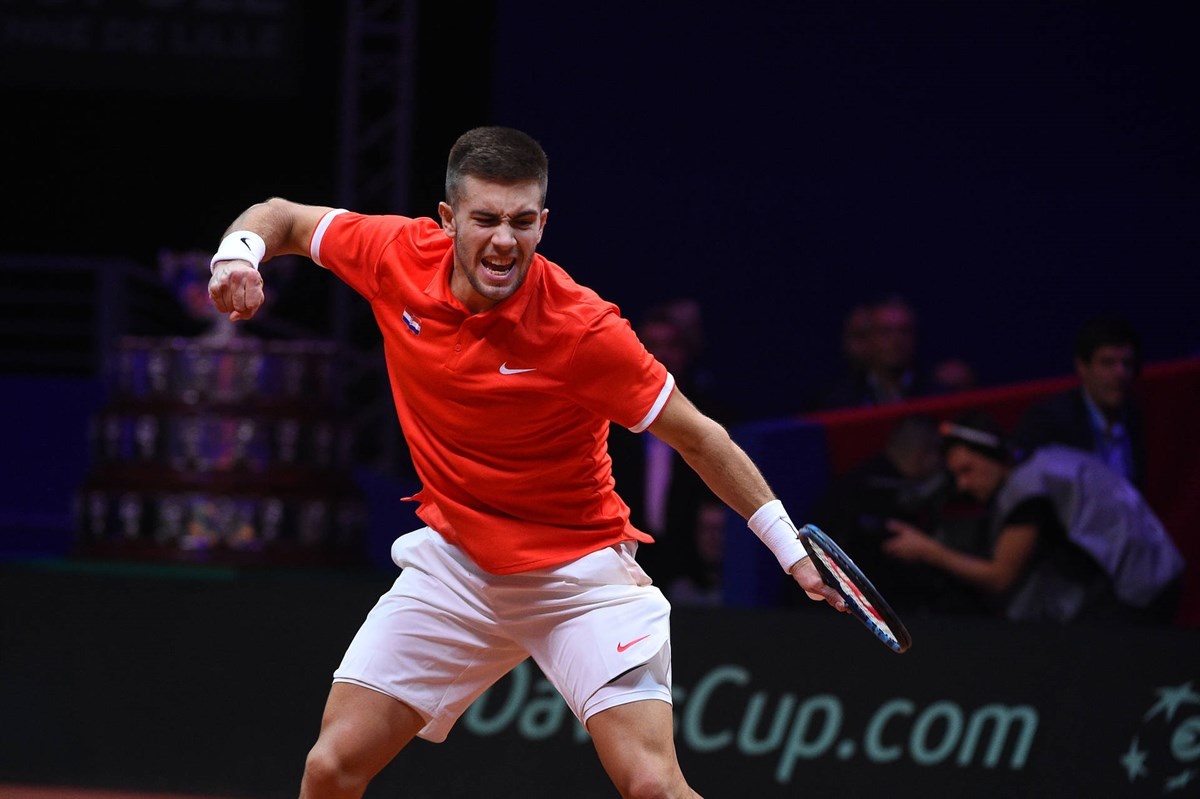 Davis Cup 2018: Cilic,  Coric giup Croatia chiem uu the anh 1