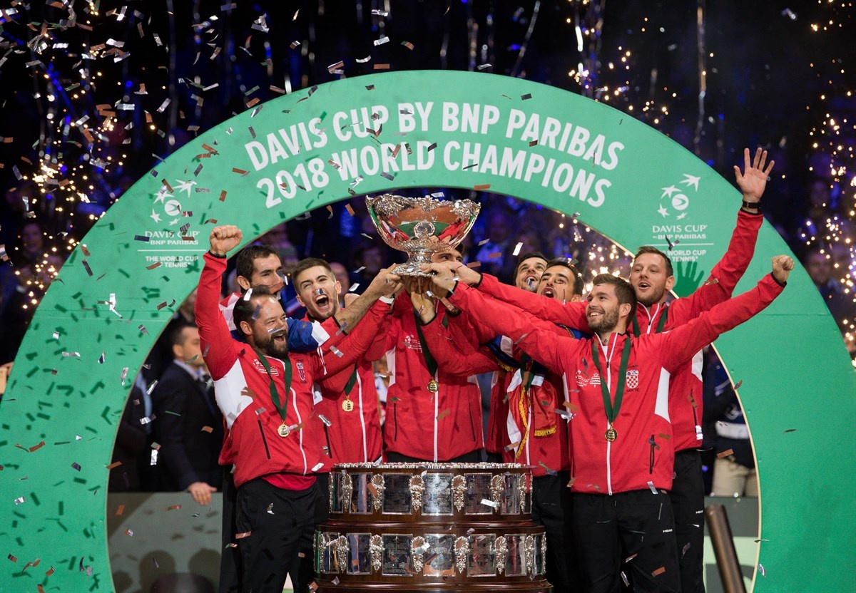 Ha Phap, Croatia vo dich Davis Cup hinh anh