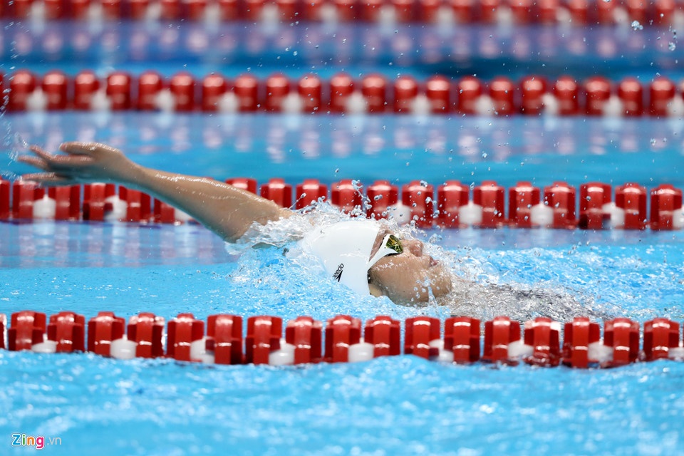 Mỹ Thảo vượt Ánh Viên tại Đại Hội thể thao toàn quốc 2018 ảnh 1 My Thao vuot Anh Vien tai Dai Hoi the thao toan quoc 2018 anh 1