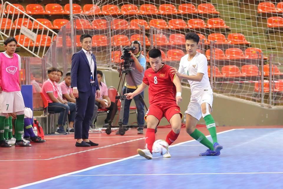 U20 Futsal Việt Nam hòa kịch tính Indonesia ảnh 1 U20 Futsal Viet Nam hoa kich tinh Indonesia anh 1