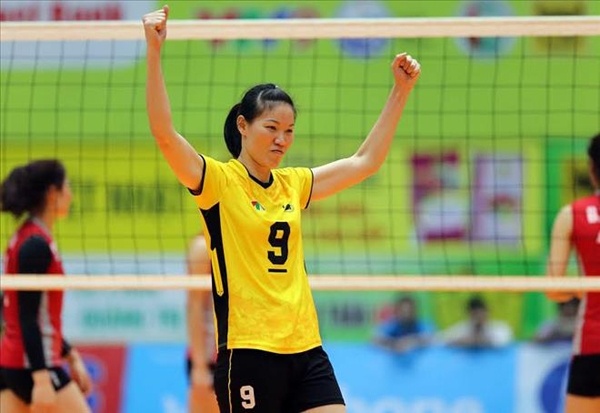 Ngoc Hoa toa sang, Long An gianh HCV bong chuyen nu tai Dai hoi hinh anh