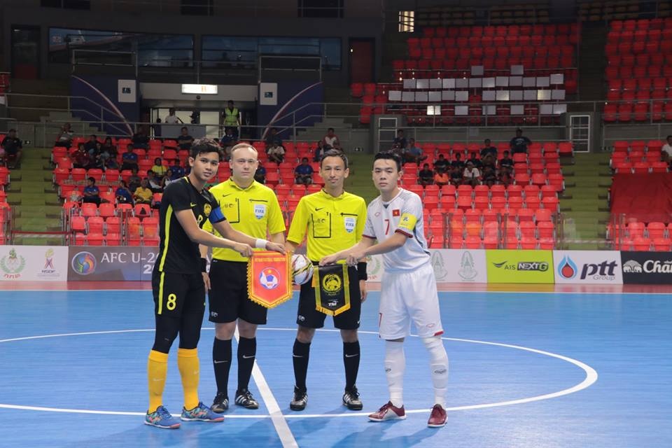 U20 futsal Viet Nam thang Malaysia anh 1