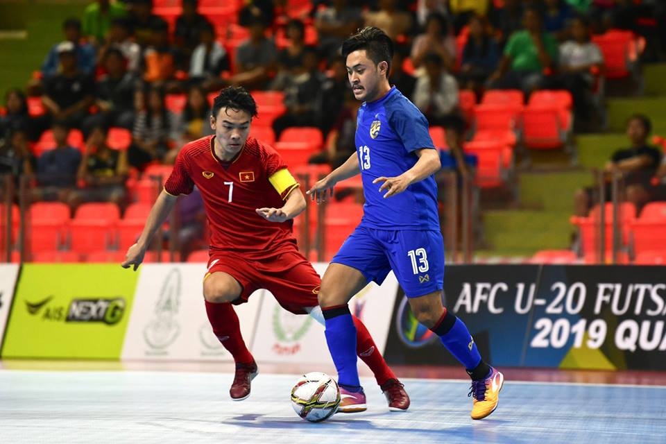 U20 Futsal Việt Nam hòa Thái Lan ảnh 1 U20 Futsal Viet Nam hoa Thai Lan anh 1