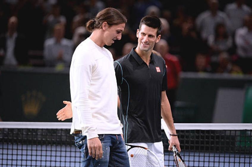 Zlatan Ibrahimovic tiet lo moi quan he dac biet voi Novak Djokovic hinh anh