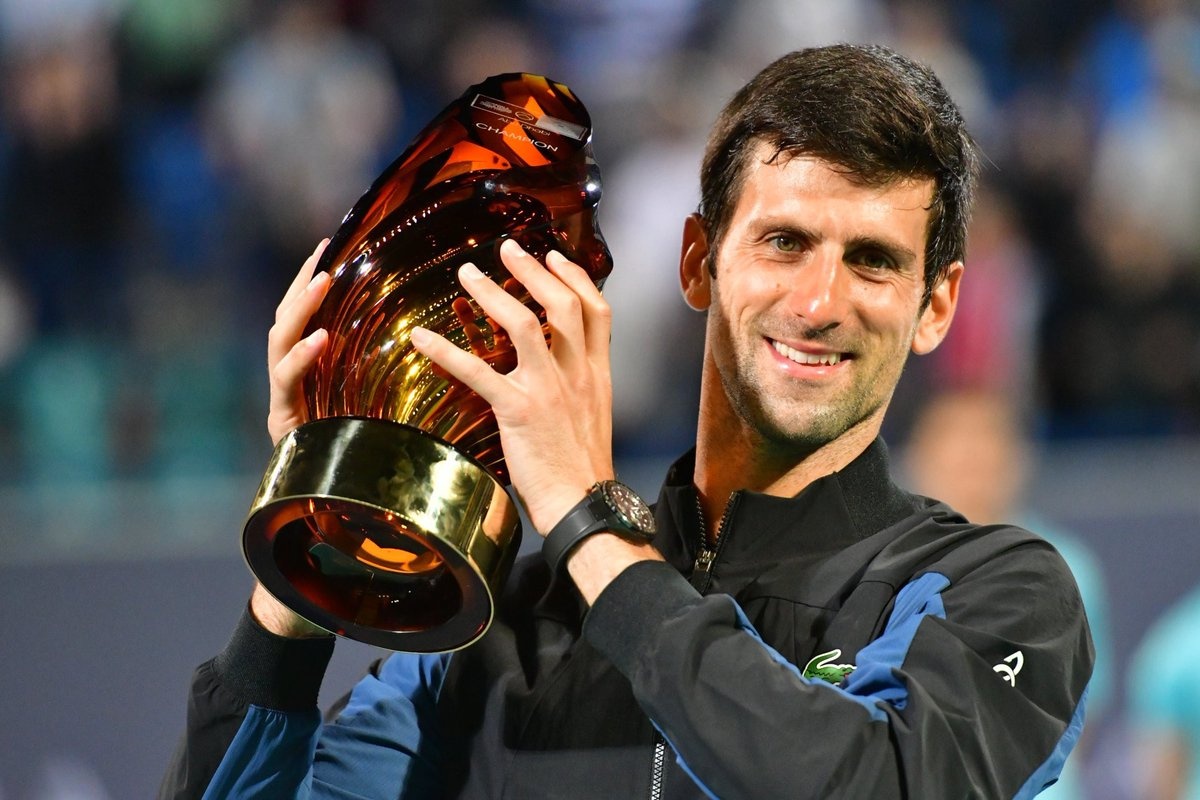 Vo dich Mubadala, Djokovic san sang cho mua giai moi hinh anh