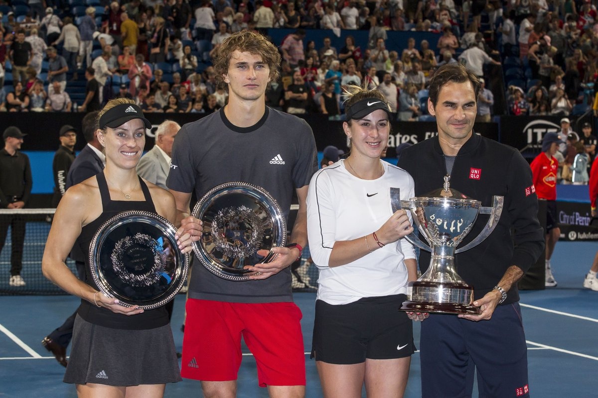 Federer va Bencic vo dich Hopman Cup 2019 anh 2