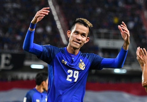 Sao Thai Lan dinh chan thuong, lo hen vong 1/8 Asian Cup hinh anh