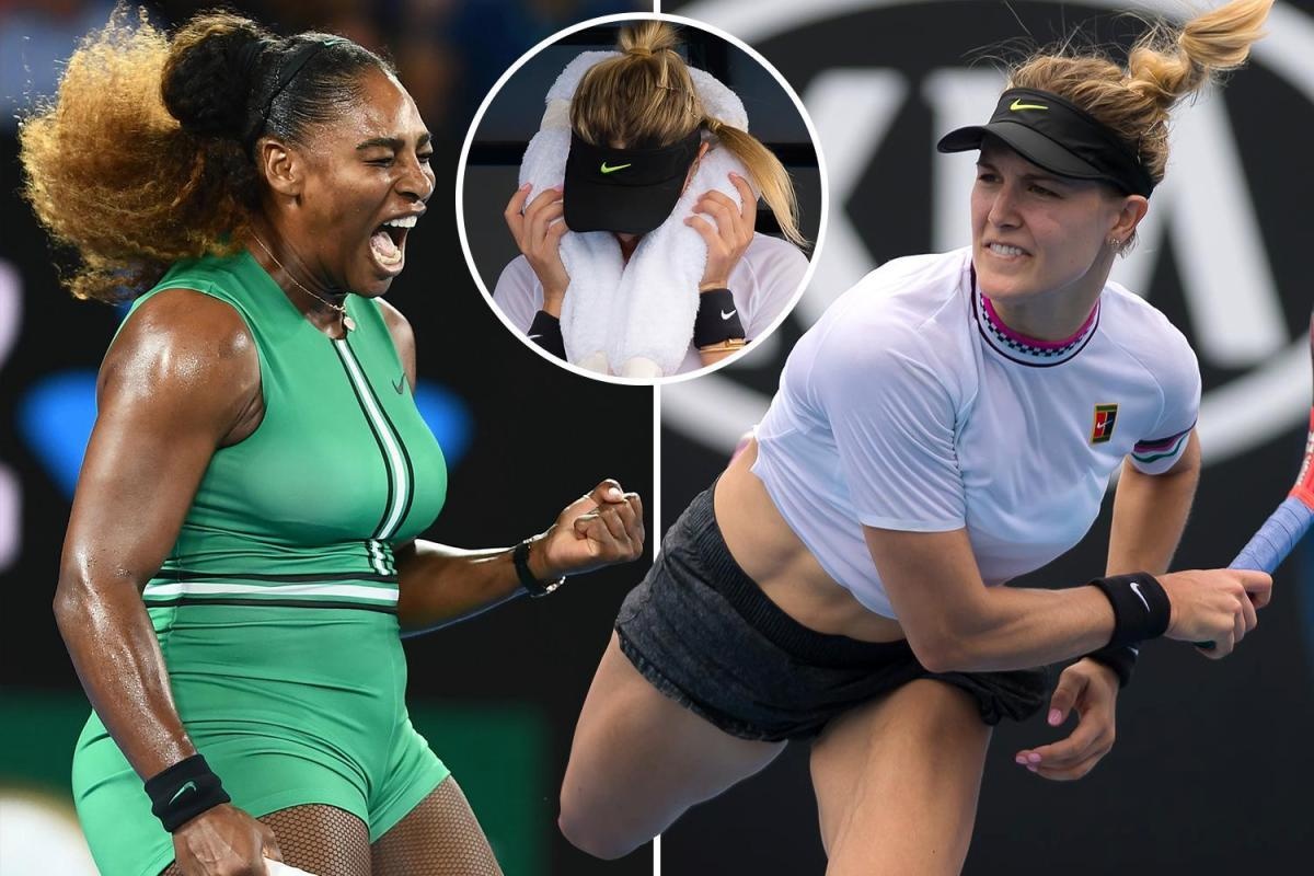 Serena pho dien suc manh truoc nguoi dep Bouchard tai Australian Open hinh anh