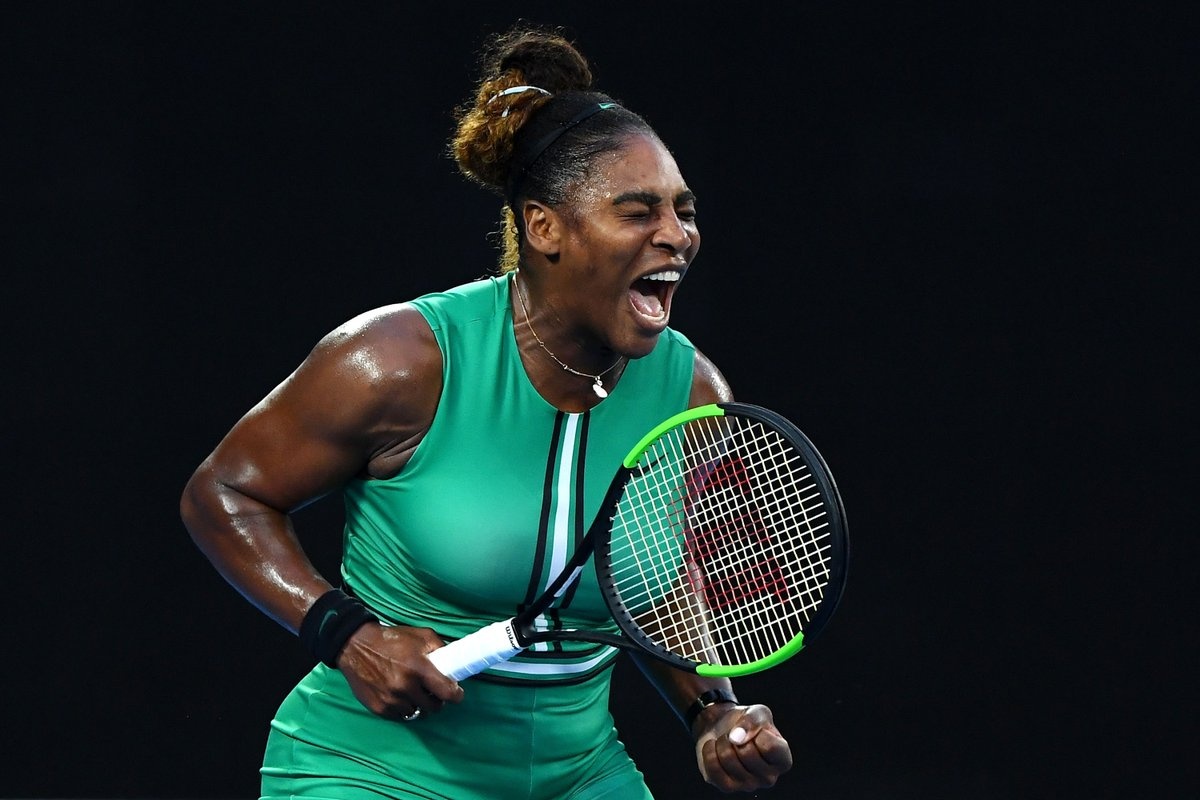 Serena Williams danh bai so mot the gioi tai vong 4 Australian Open hinh anh