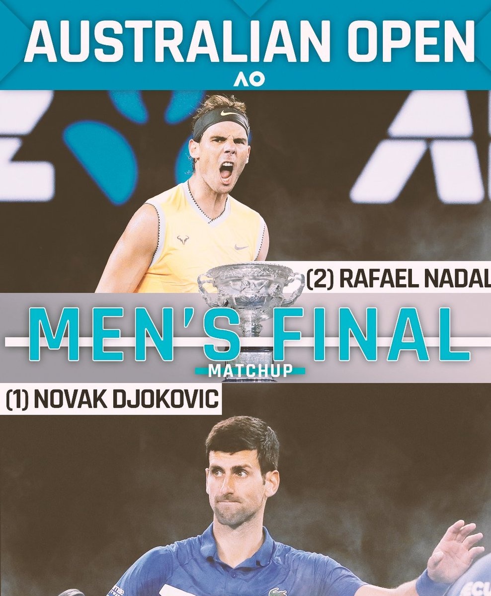 Chung ket Australian Open: Novak Djokovic vs Rafael nadal anh 1