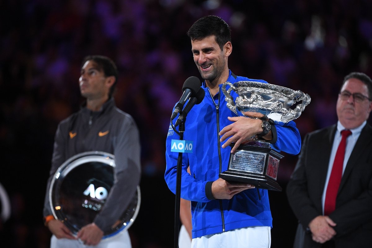 Djokovic vo dich Australian Open anh 1