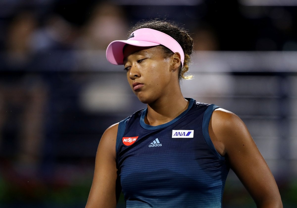 Highlights vong 2 Dubai Open: Naomi Osaka 0-2 Kristina Mladenovic hinh anh