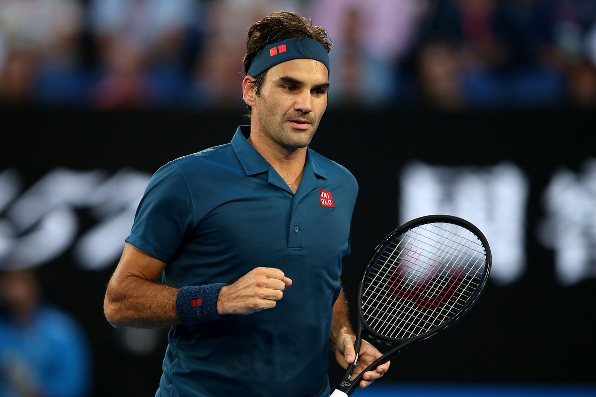 Roger Federer vat va vao tu ket Dubai Open hinh anh