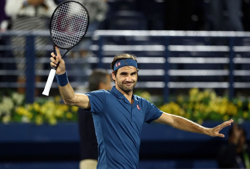 Thang de sao tre Coric, Federer vao chung ket Dubai Open hinh anh