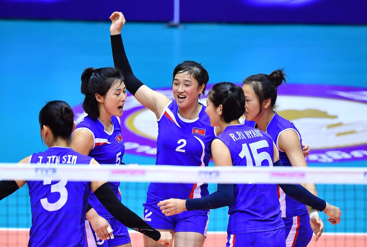 Nữ Triều Tiên vô địch giải bóng chuyền LienVietPostBank 2019 ảnh 1 Nu Trieu Tien vo dich giai bong chuyen LienVietPostBank 2019 anh 1