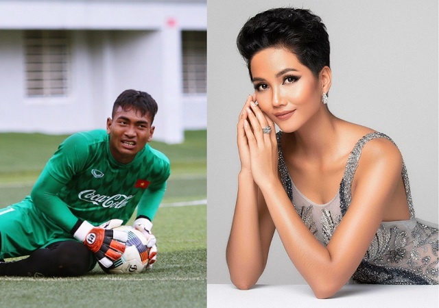 Hoa hau H'Hen Nie gui loi chuc den tuyen thu U23 Viet Nam hinh anh