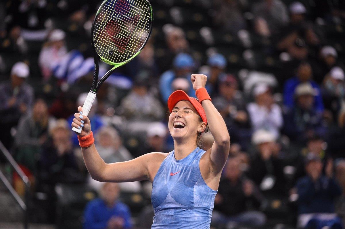 Bencic bien Osaka thanh cuu vuong Indian Wells hinh anh