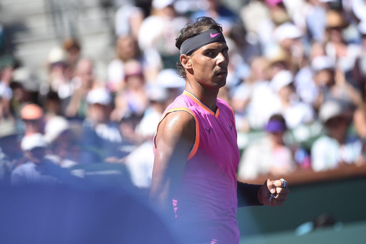 Nadal lần đầu vào tứ kết Indian Wells sau 3 năm ảnh 1 Nadal lan dau vao tu ket Indian Wells sau 3 nam anh 1