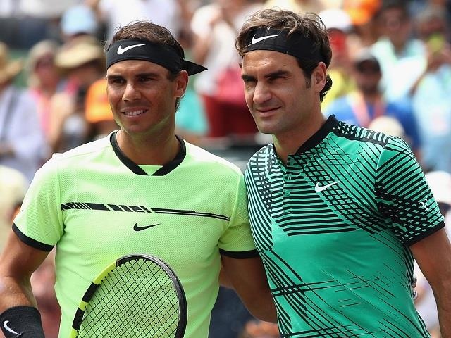 Federer gap Nadal tai ban ket Indian Wells 2019 hinh anh