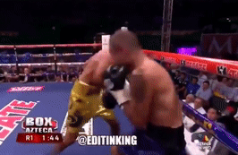 Vo si bi xu thua knock-out vi ne don qua gioi hinh anh