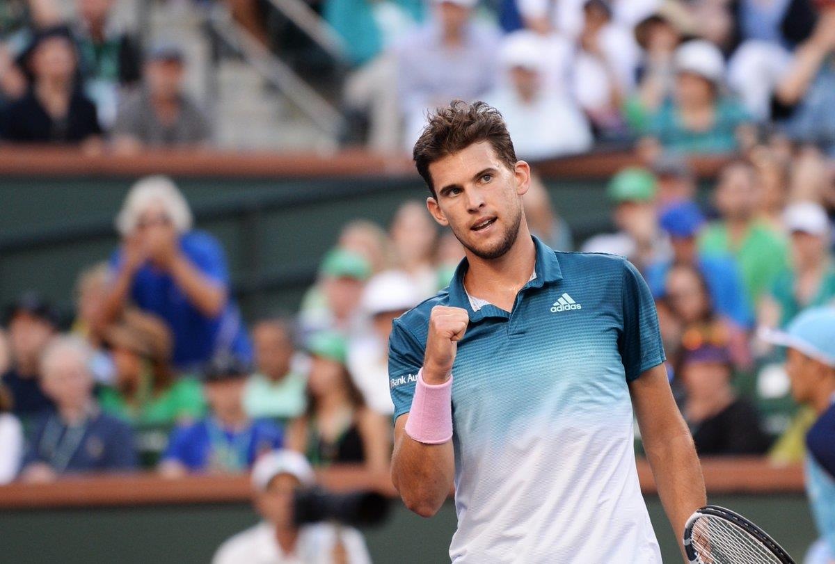 Nguoc dong truoc Federer, Dominic Thiem lan dau vo dich Indian Wells hinh anh