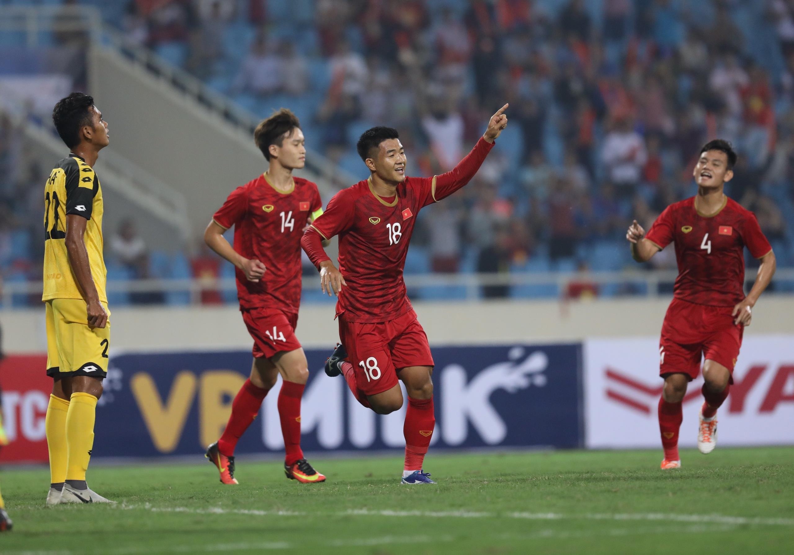 U23 Việt nam thắng 6-0 Brunei ảnh 2 U23 Viet nam thang 6-0 Brunei anh 2