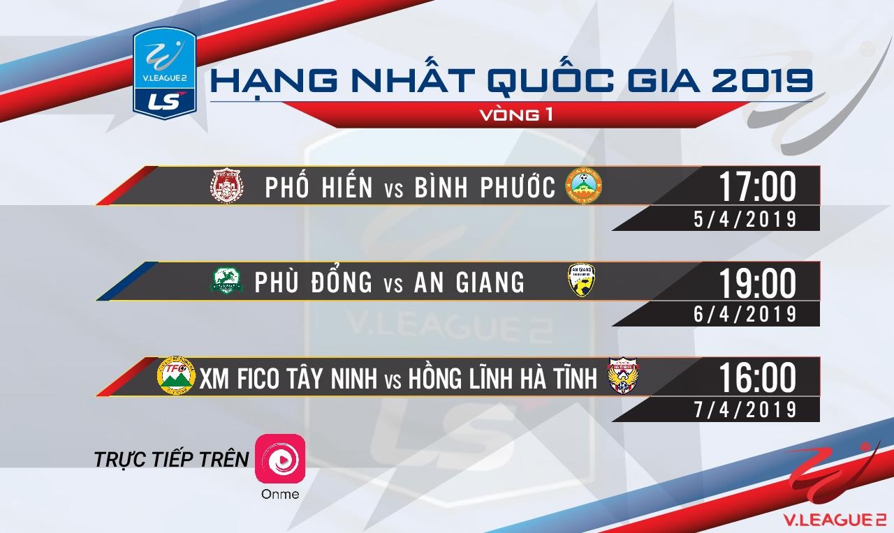 Lich tuong thuat vong 1 giai hang Nhat quoc gia 2019 hinh anh