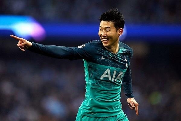 Son Heung-min bat ngo khi lo tran ban ket luot di Champions League hinh anh