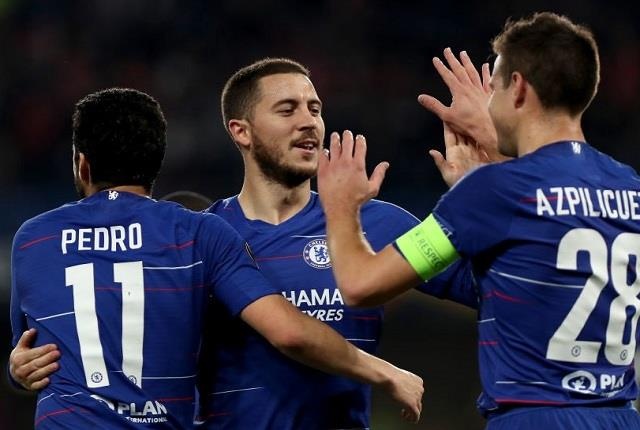 Vao ban ket Europa League, Chelsea lap ky luc cho bong da Anh hinh anh