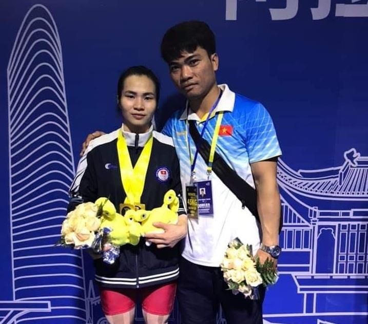 Vương Thị Huyền giành 3 HCV giải châu Á ảnh 1 Vuong Thi Huyen gianh 3 HCV giai chau A anh 1