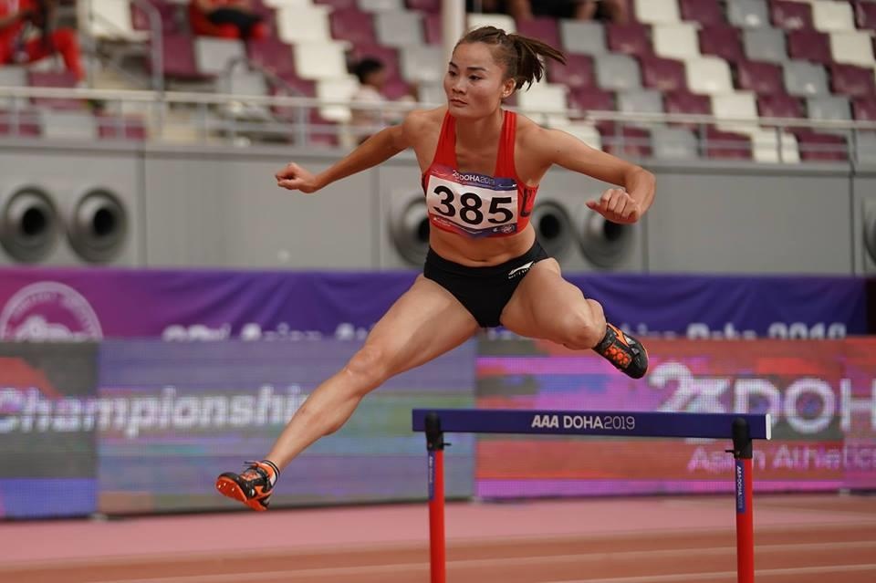 Quách Thị Lan giành HCV Châu Á ảnh 1 Quach Thi Lan gianh HCV Chau A anh 1