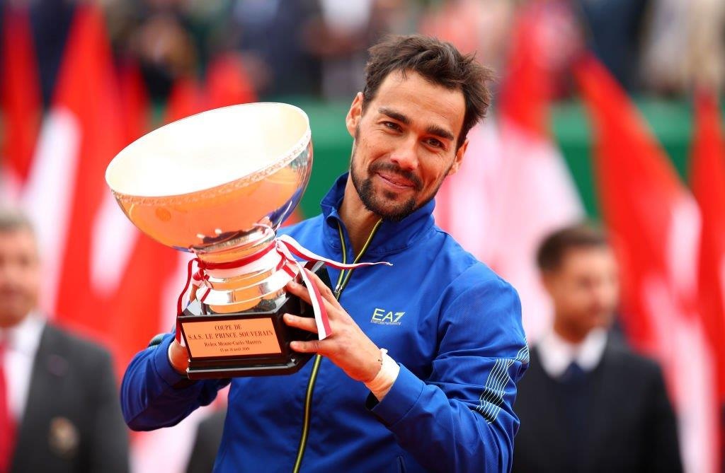 Fognini lap ky luc trong ngay vo dich Monte Carlo hinh anh