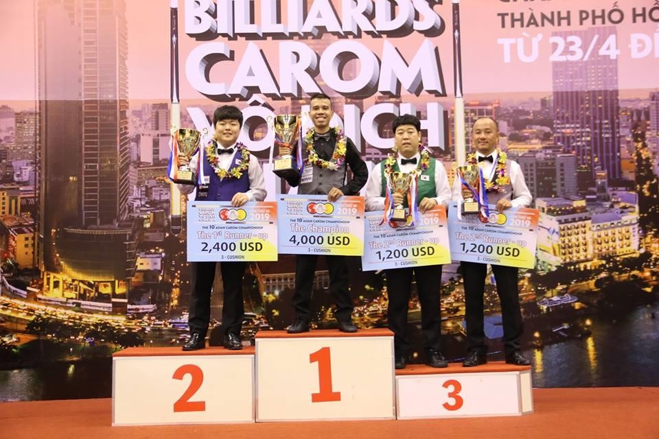 Tran quyet chien vo dich carom 3 bang chau A anh 1