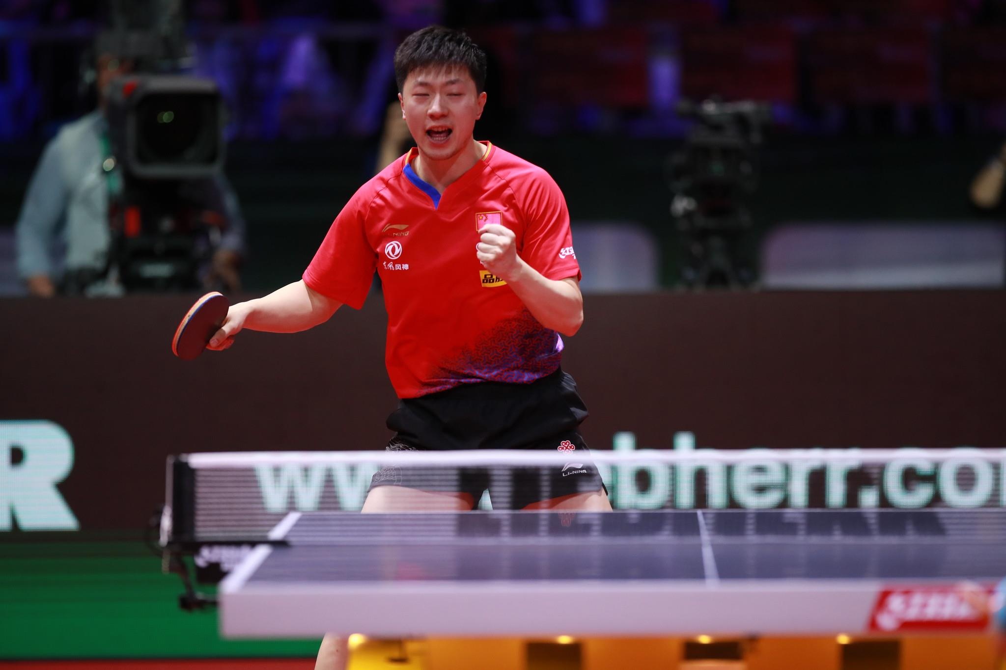 Ma Long huong toi cu dup HCV tai giai vo dich the gioi anh 1