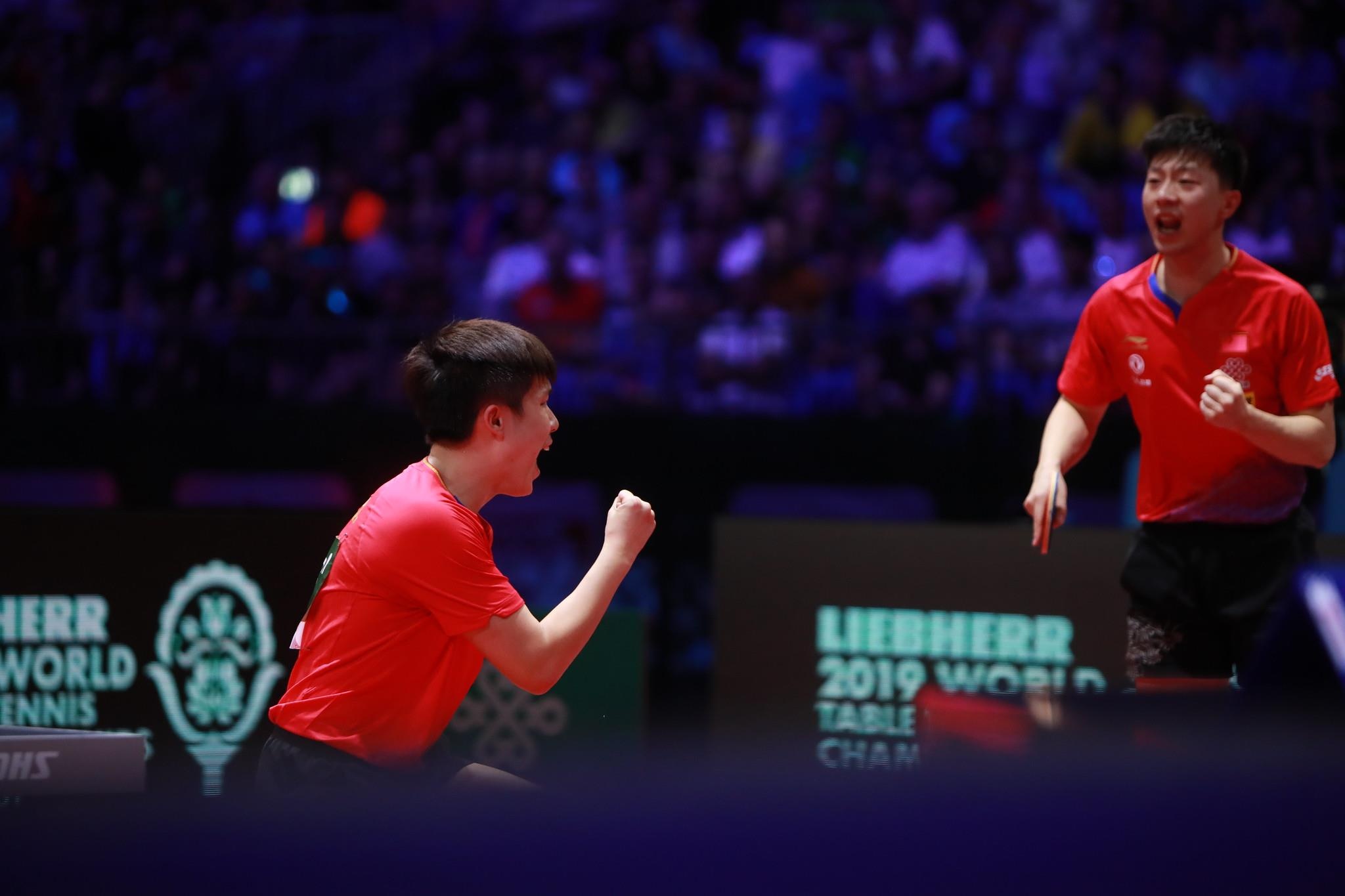 Ma Long huong toi cu dup HCV tai giai vo dich the gioi anh 3